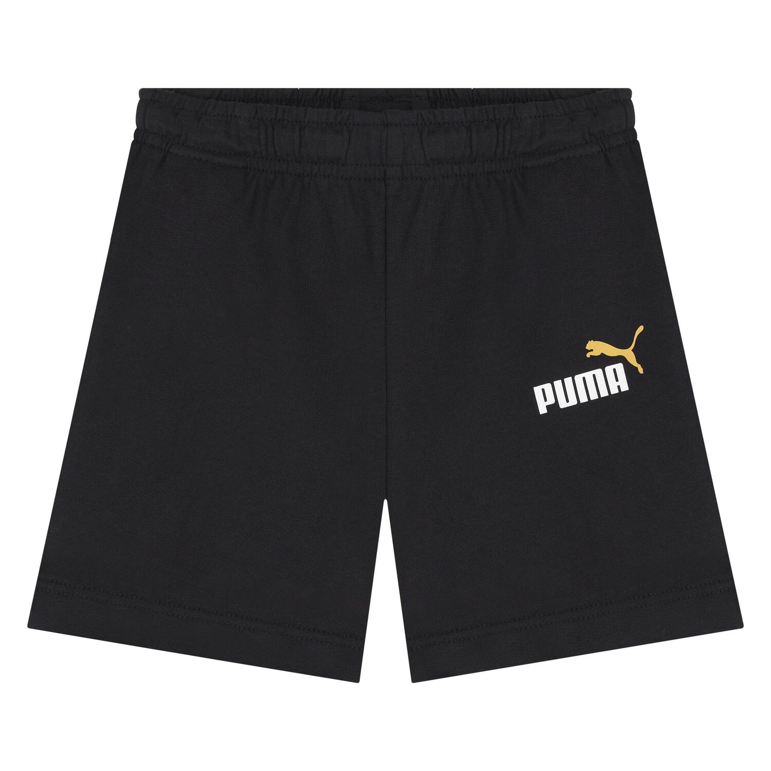 Younger White & Black Logo Shorts Set, 3, hi-res