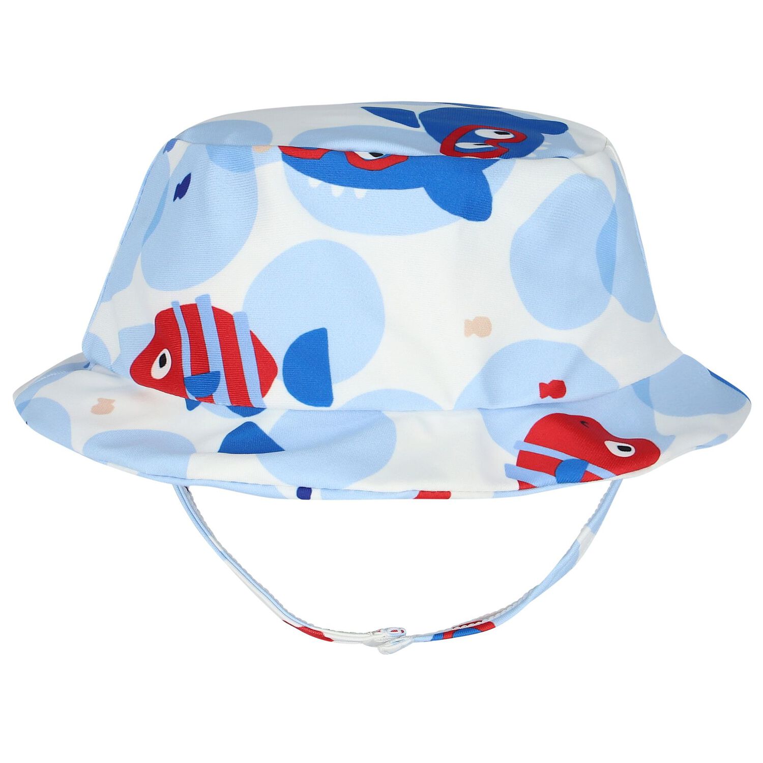 Baby Boys Blue & White Octopus Swim Shorts Set, 1, hi-res