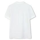 Boys Mini Me White Logo Polo Shirt, 2, hi-res