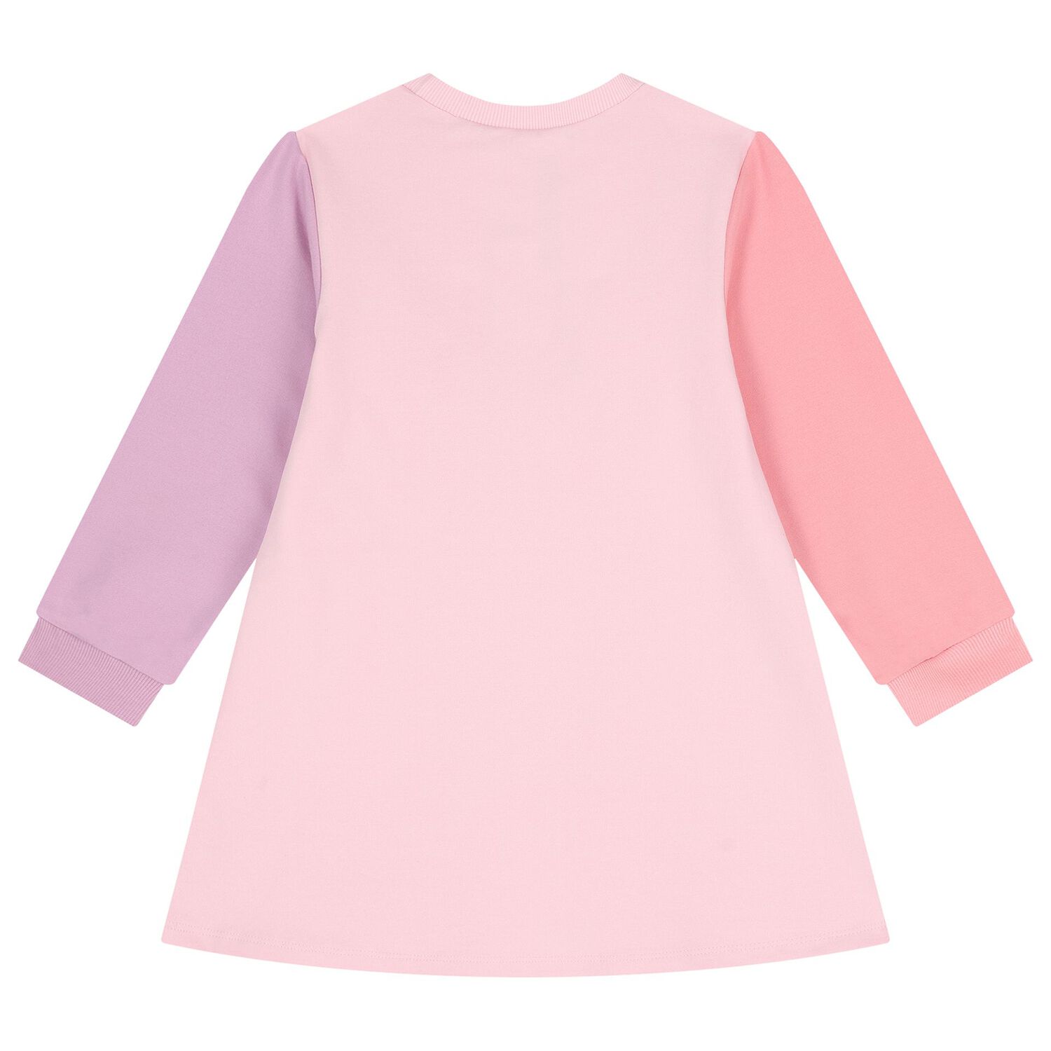 Girls Pink Bag Dress Set, 1, hi-res