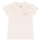 Baby Girls Pink Logo Polo Dress Set, 1, hi-res