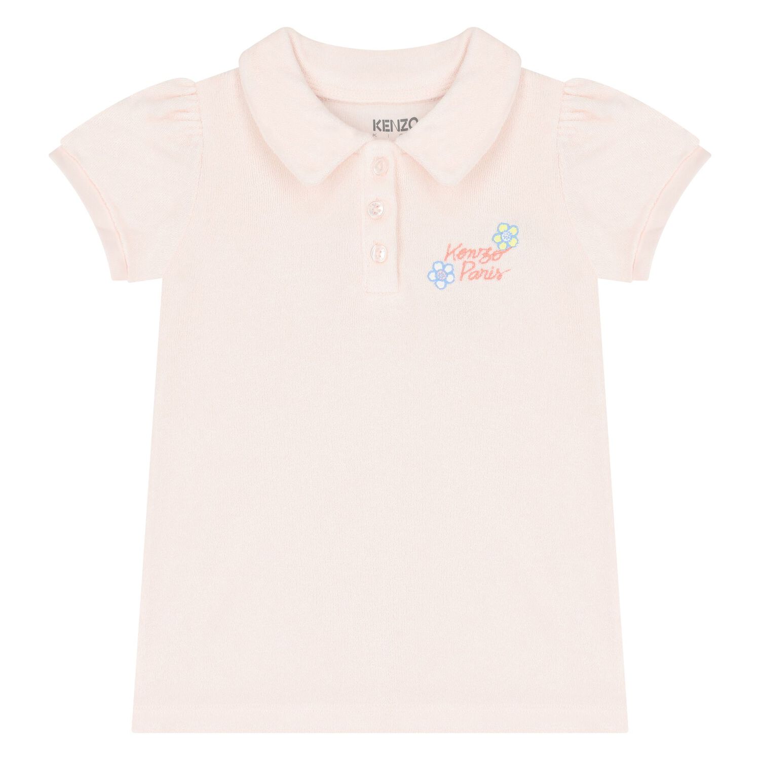 Baby Girls Pink Logo Polo Dress Set, 1, hi-res
