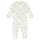 Baby Girls Ivory Babygrow, 1, hi-res