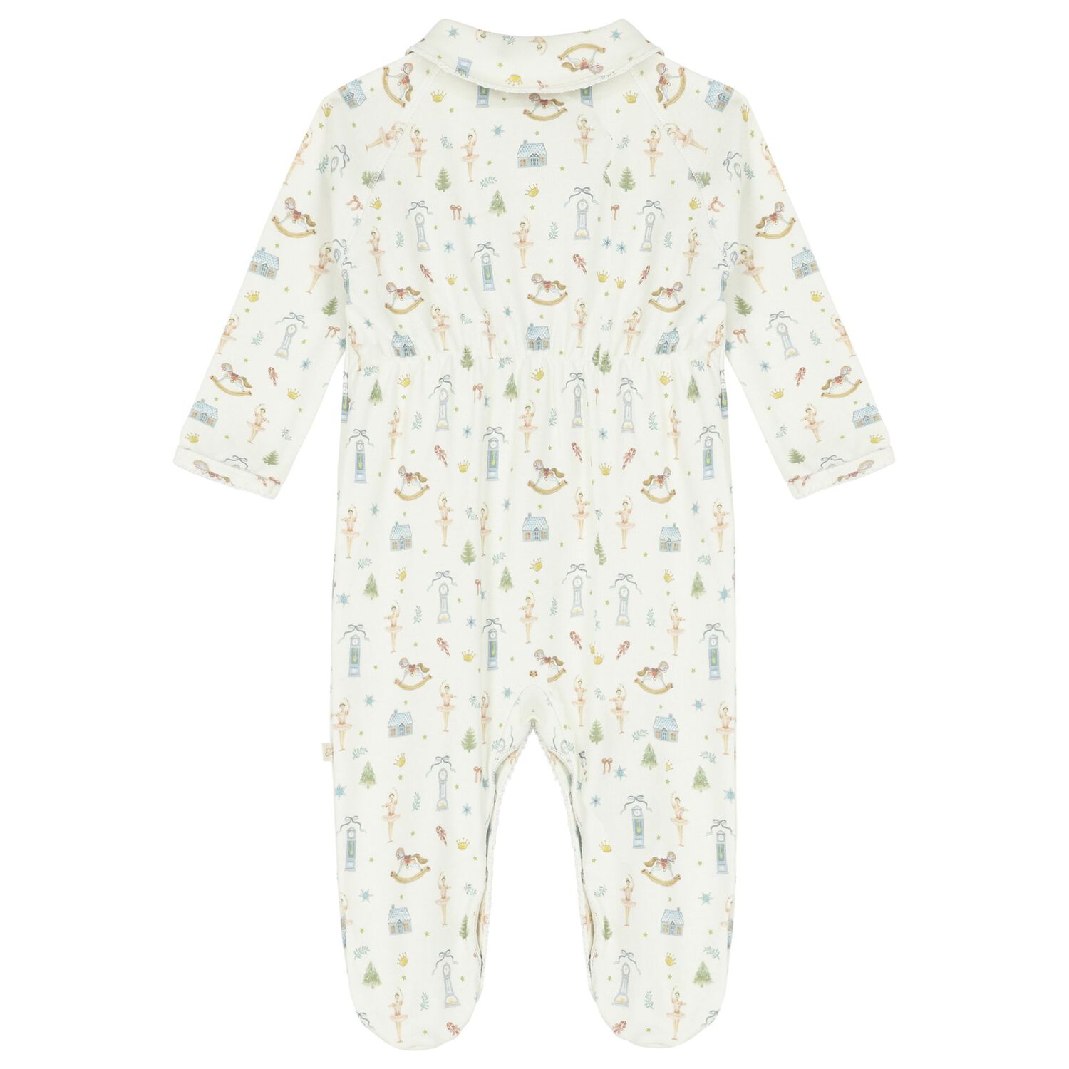 Baby Girls Ivory Babygrow, 1, hi-res image number null