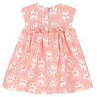 Girls White & Red Dress, 1, hi-res