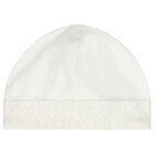 طقم هدية أفرول بالشعار باللون العاجى, 1, hi-res