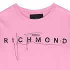 Girls Pink Embellished T-Shirt, 1, hi-res