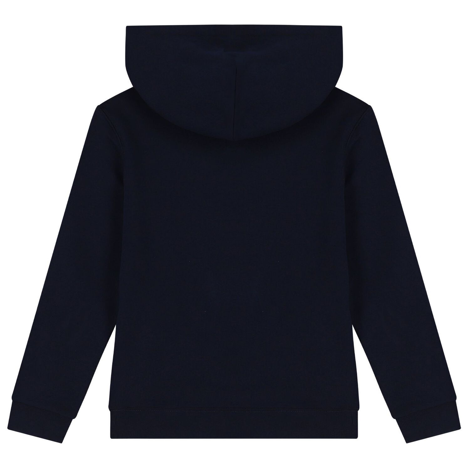 Boys Navy Blue Logo Hooded Top, 1, hi-res image number null