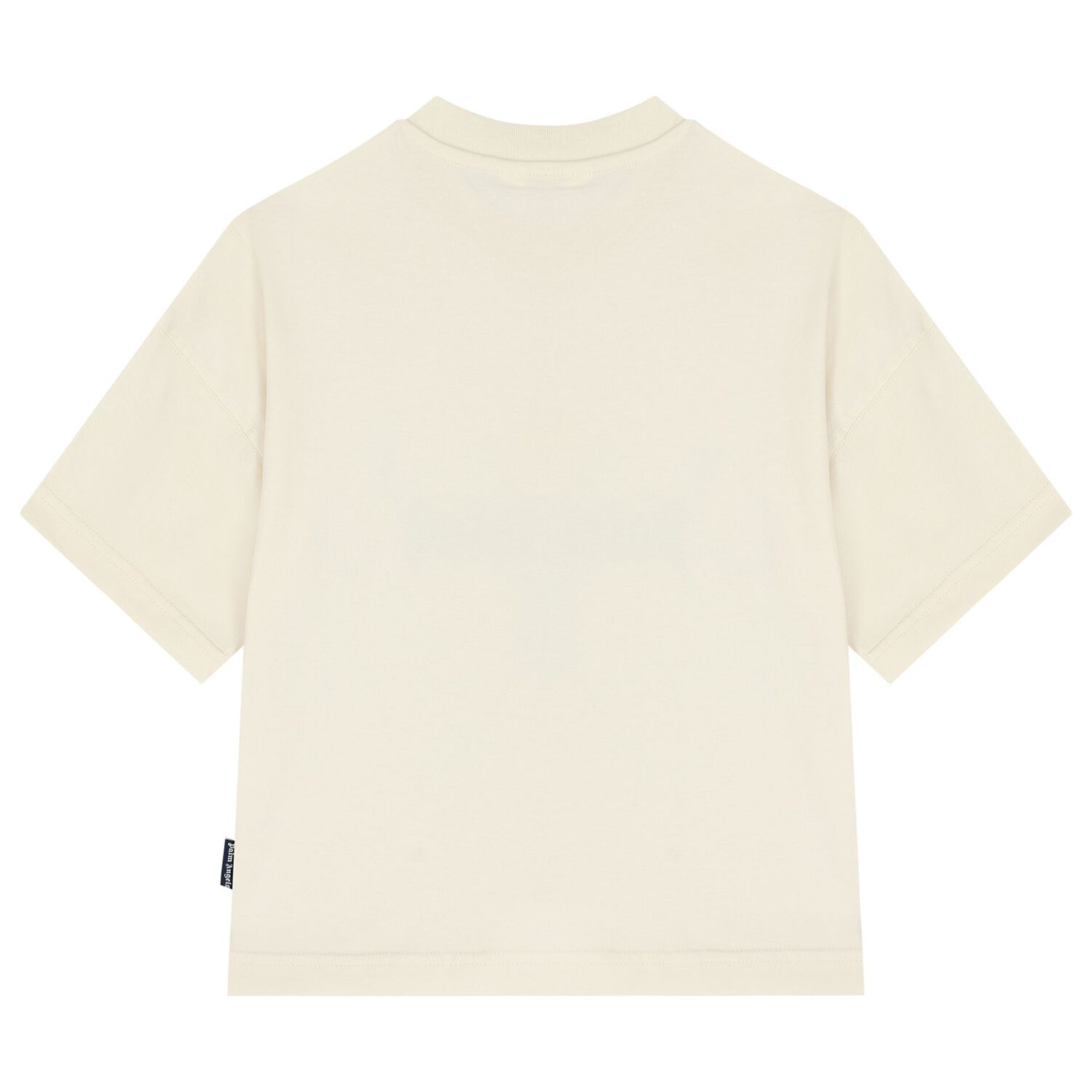 Boys Ivory Teddy Bear Logo T-Shirt, 1, hi-res