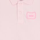 Baby Girls Pink Logo Polo Dress, 1, hi-res