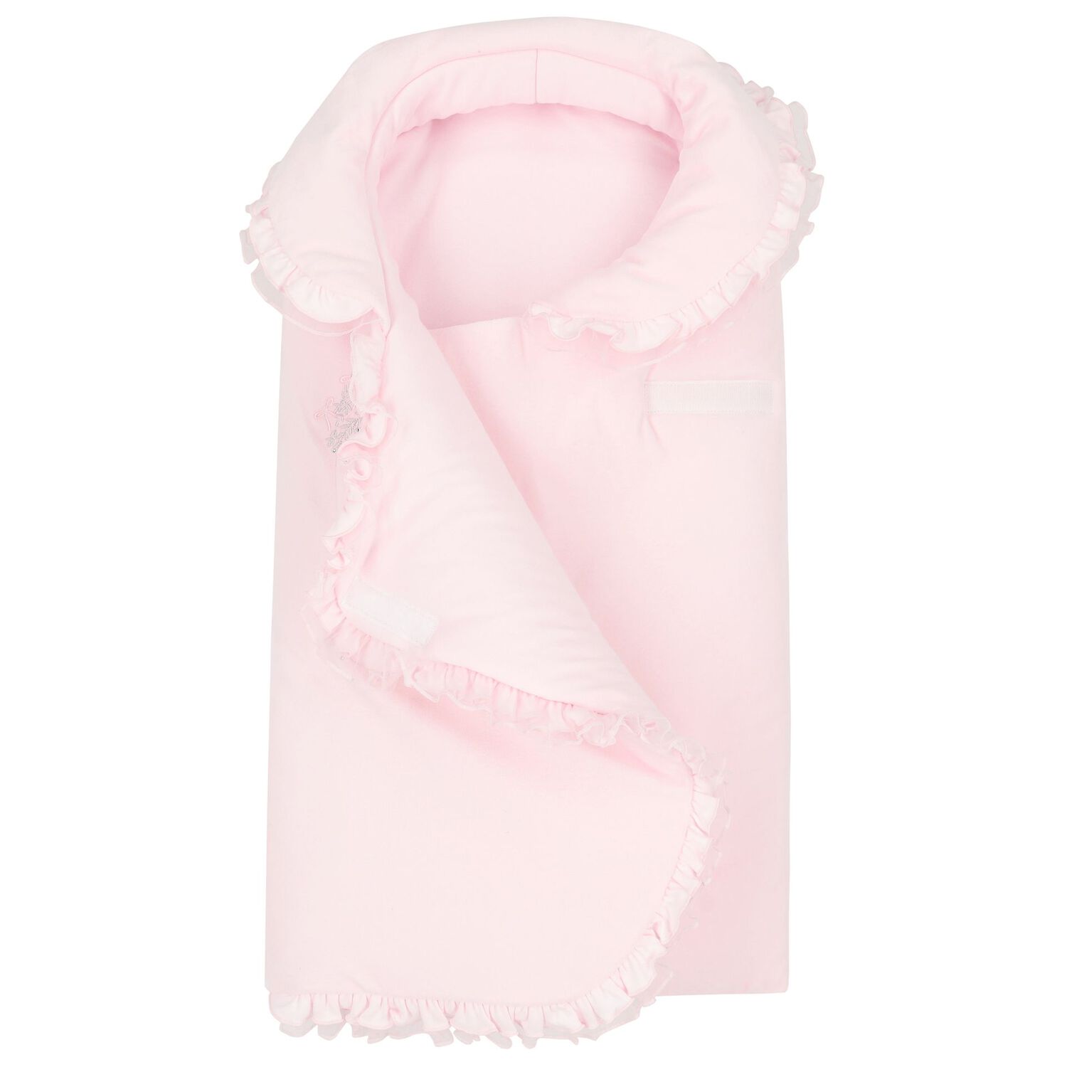 Baby Girls Pink Tulle Flower Nest, 1, hi-res image number null