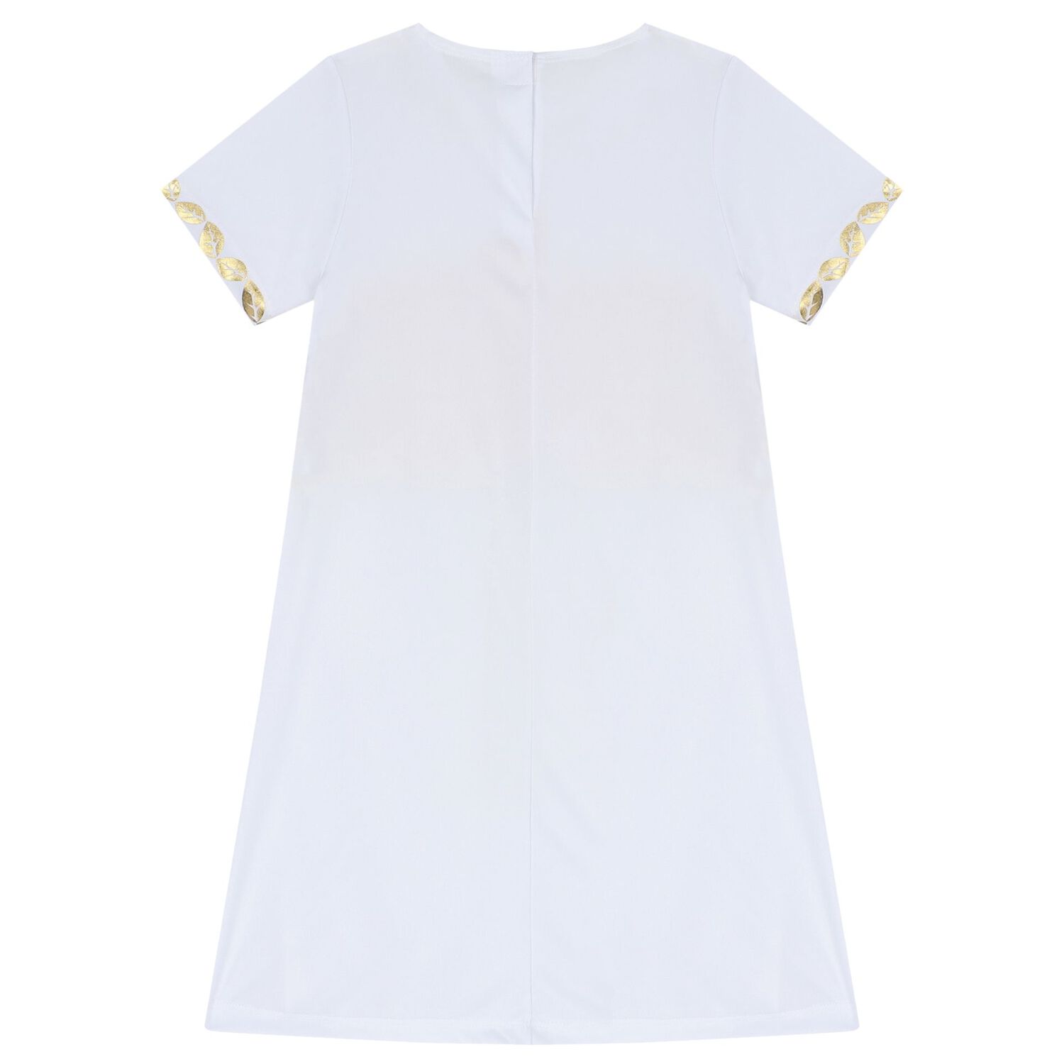 GIrls White & Red Toga Costume, 1, hi-res