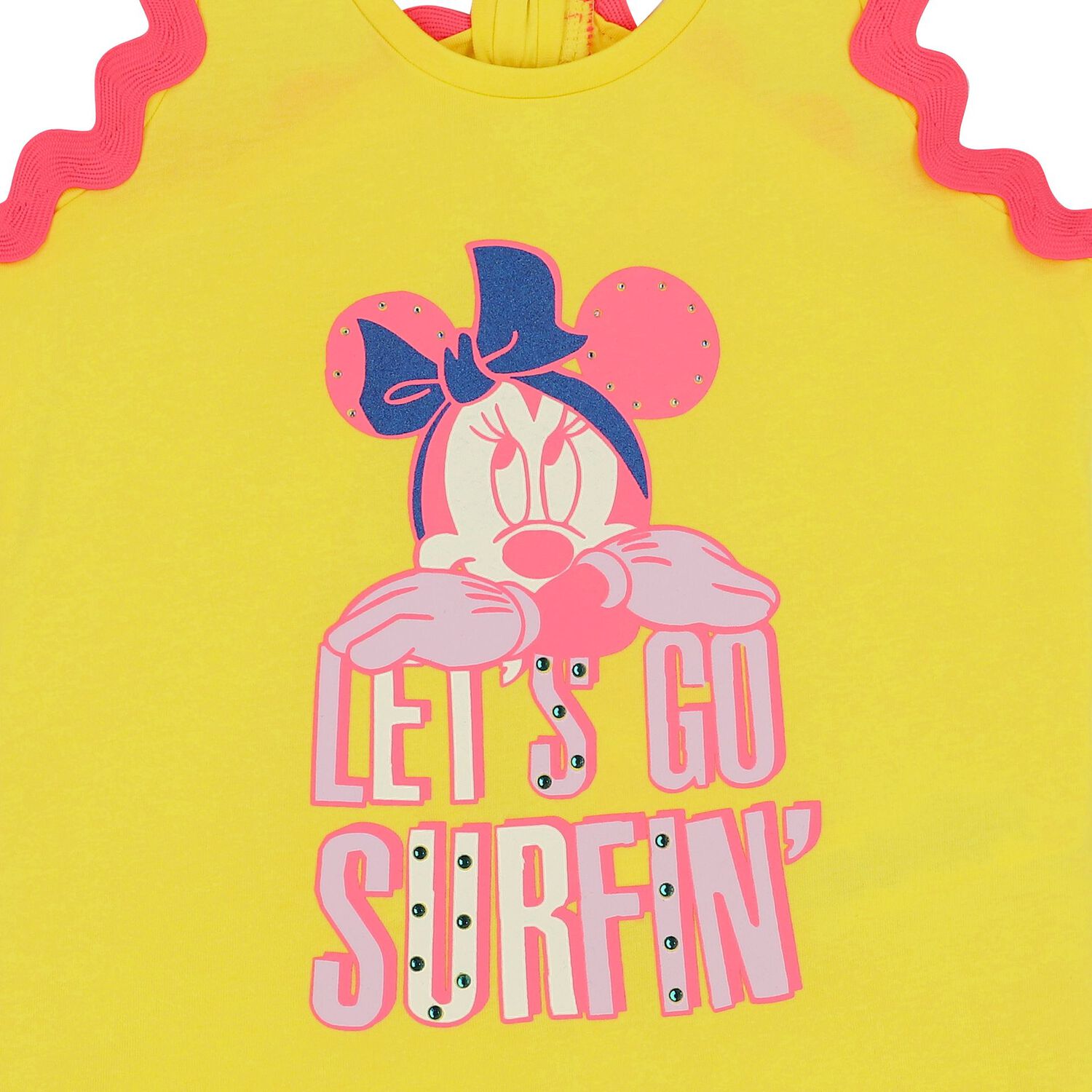 Girls Yellow Disney Sleeveless Top, 1, hi-res image number null