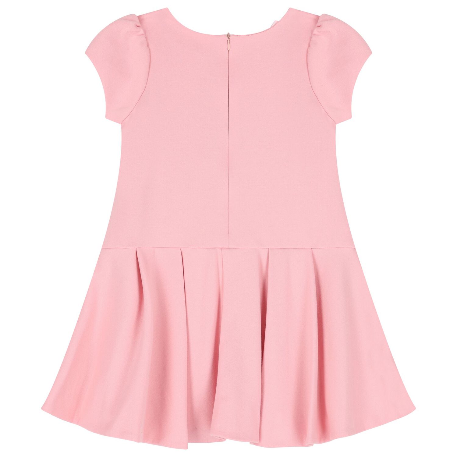 طقم بنات حقيبة و فستان بفيونكة باللون الوردى , 1, hi-res image number null