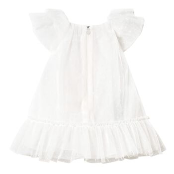 Baby Girls White Tulle dress