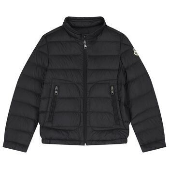 Boys Navy Blue Padded Jacket