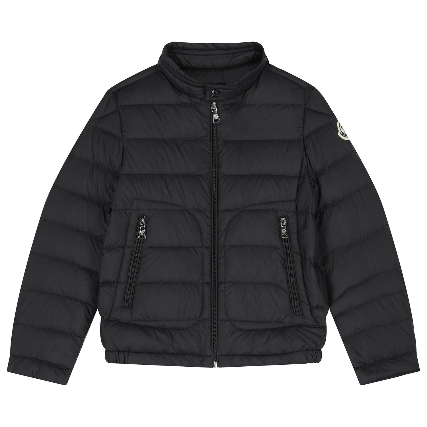 سترة مبطنة باللون الكحلي للأولاد, 1, hi-res image number null