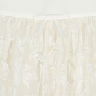 فستان بنات من الدانتيل الزهري باللون العاجي, 1, hi-res