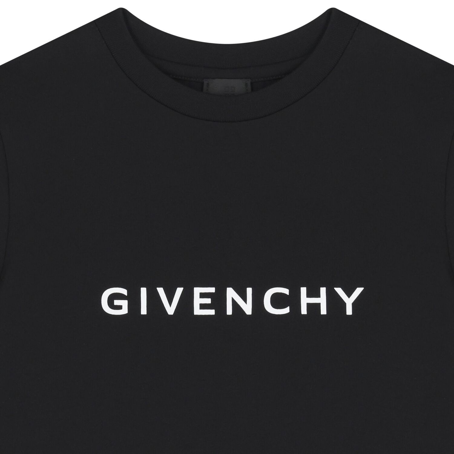 تيشيرت بالشعار باللون الاسود , 1, hi-res image number null