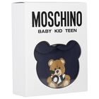 طقم هدايا افرول بالشعار بطبعه تيدى بير باللون الكحلى, 2, hi-res