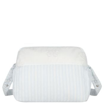 White & Blue Garda Baby Changing Bag ( 37CM )