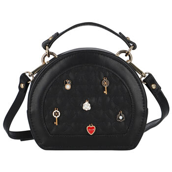 Girls Black Shoulder Bag