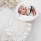 Baby Girls Ivory Swan Nest, 1, hi-res