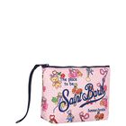 Girls White & Pink Aline Logo Pouch ( 15cm ), 1, hi-res