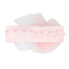 Baby Girls Pink & White Flower Headband, 1, hi-res