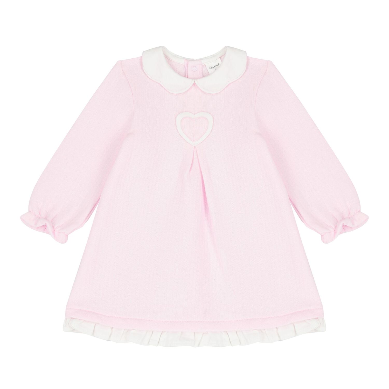 Baby Girls Pink Heart Dress Set, 1, hi-res image number null
