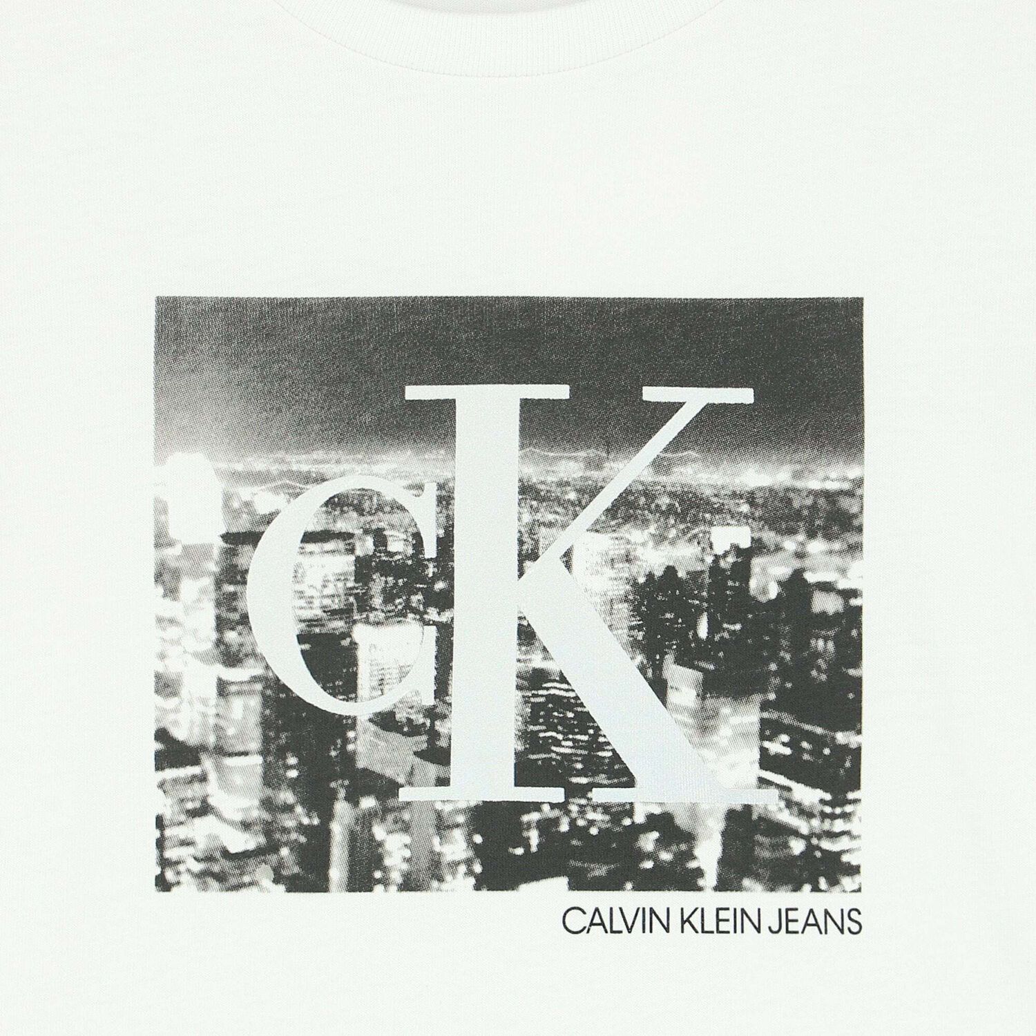 تيشيرت بالشعار باللون الابيض للبنات, 1, hi-res