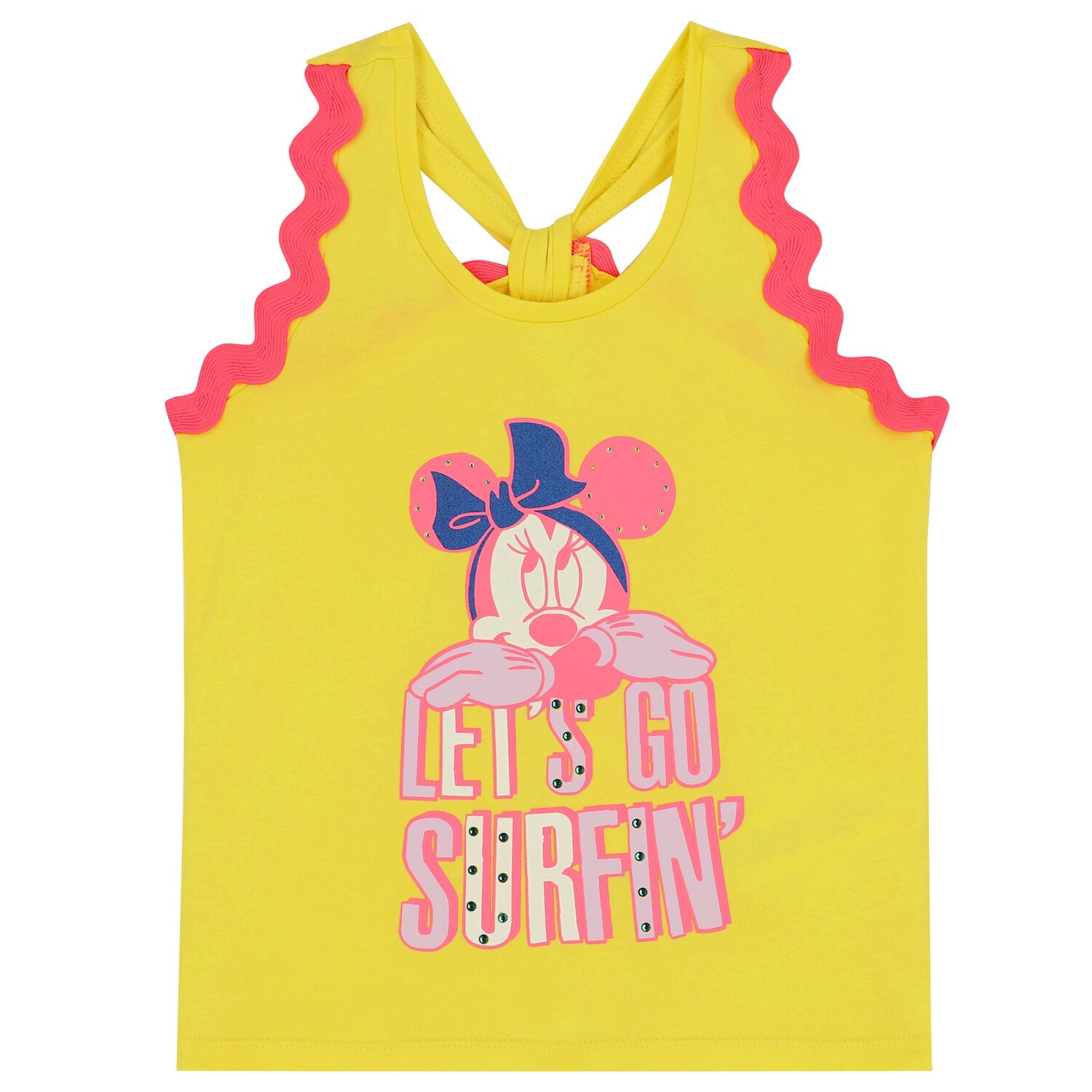 Girls Yellow Disney Sleeveless Top, 1, hi-res image number null