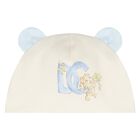 Baby Boys Ivory & Blue Leopard Babygrow Gift Set, 1, hi-res