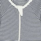 Baby Boys White & Navy Blue Babygrows ( 2 Pack ), 7, hi-res