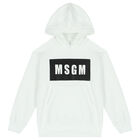 توب هودي بالشعار باللون الأسود والأبيض, 2, hi-res