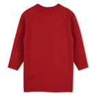 Girls Red Logo Dress, 2, hi-res