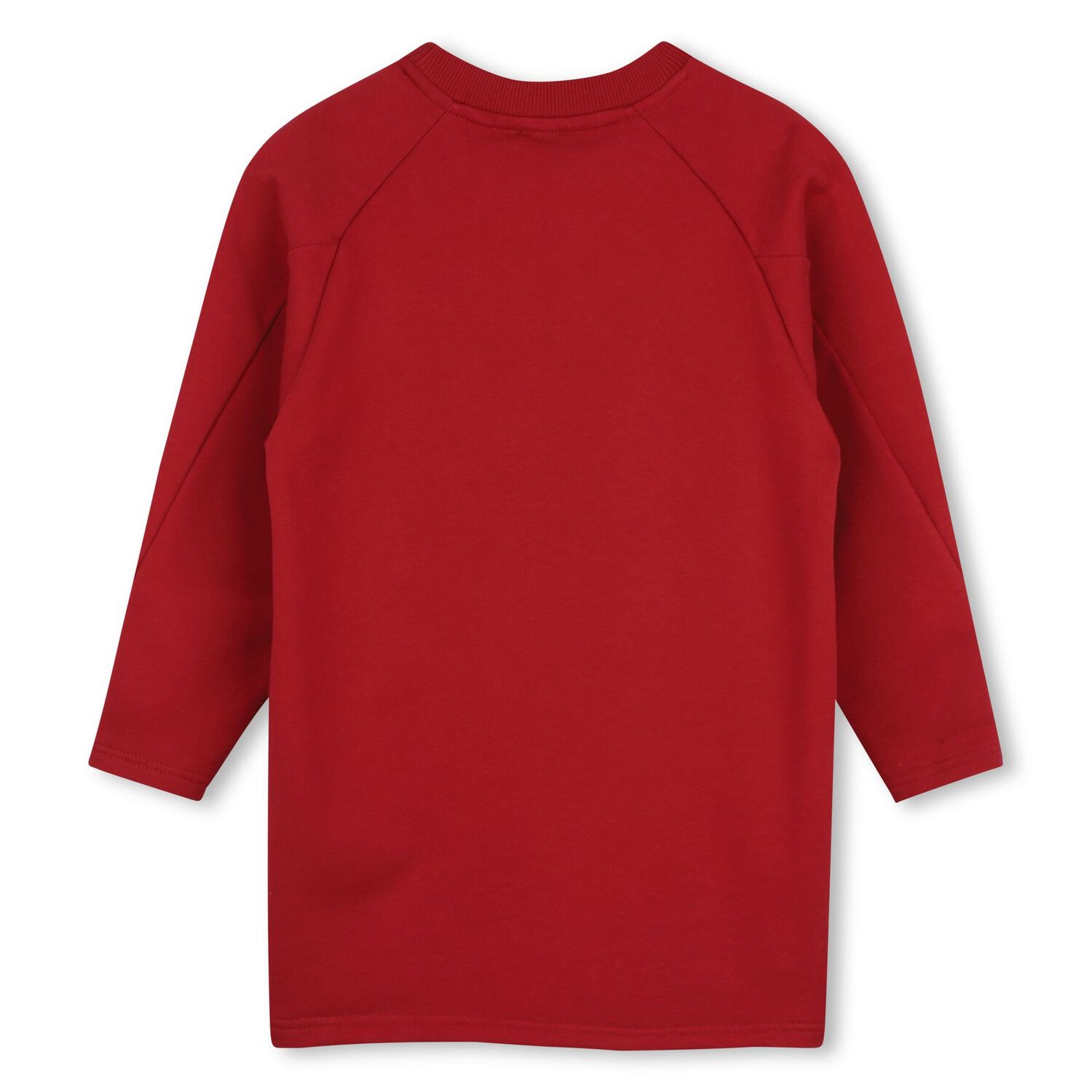Girls Red Logo Dress, 2, hi-res
