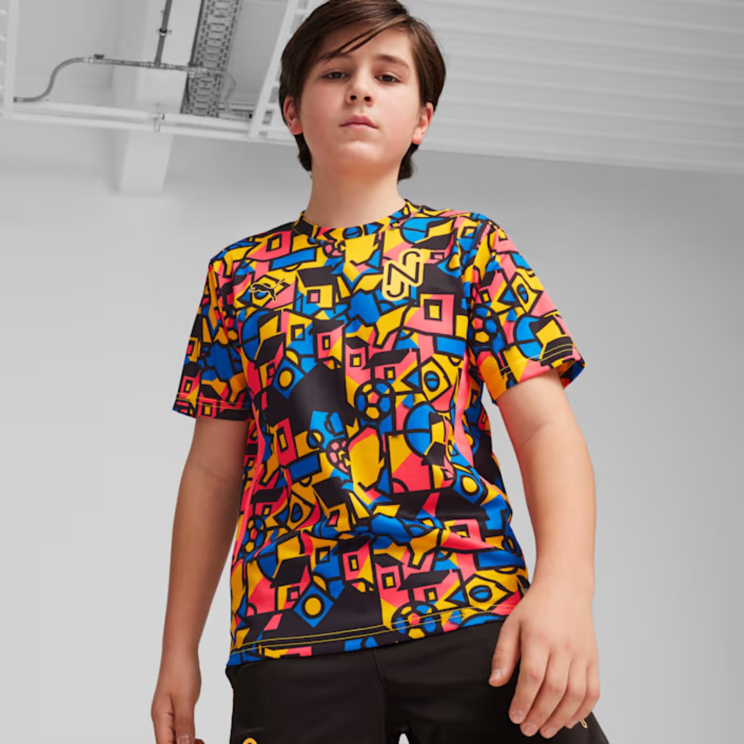 Boys Multi-Coloured Logo T-Shirt, 1, hi-res image number null