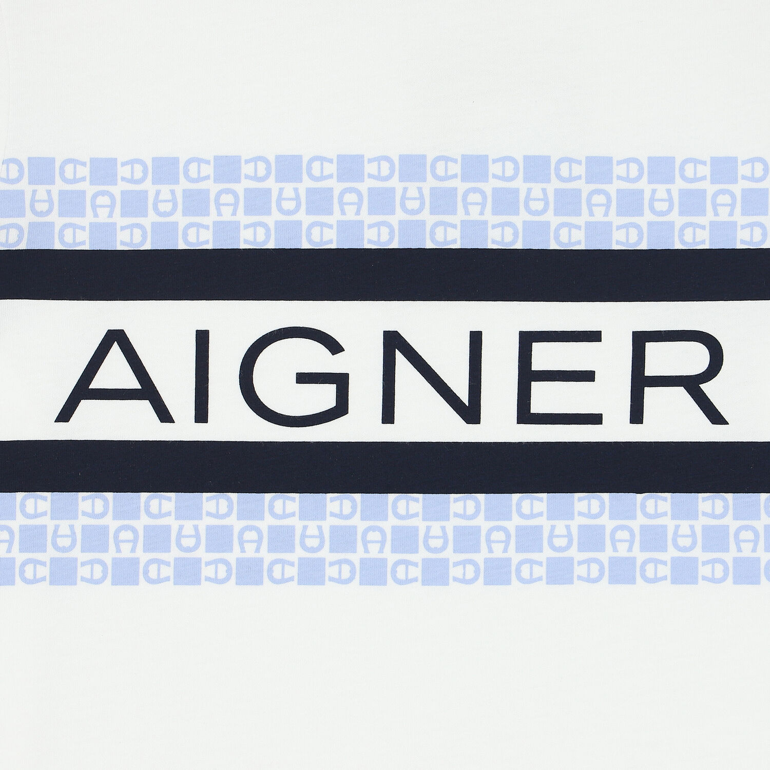 تيشيرت بالشعار باللون الأبيض والكحلي للأولاد, 1, hi-res