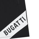 Boys Black Logo Shorts, 1, hi-res