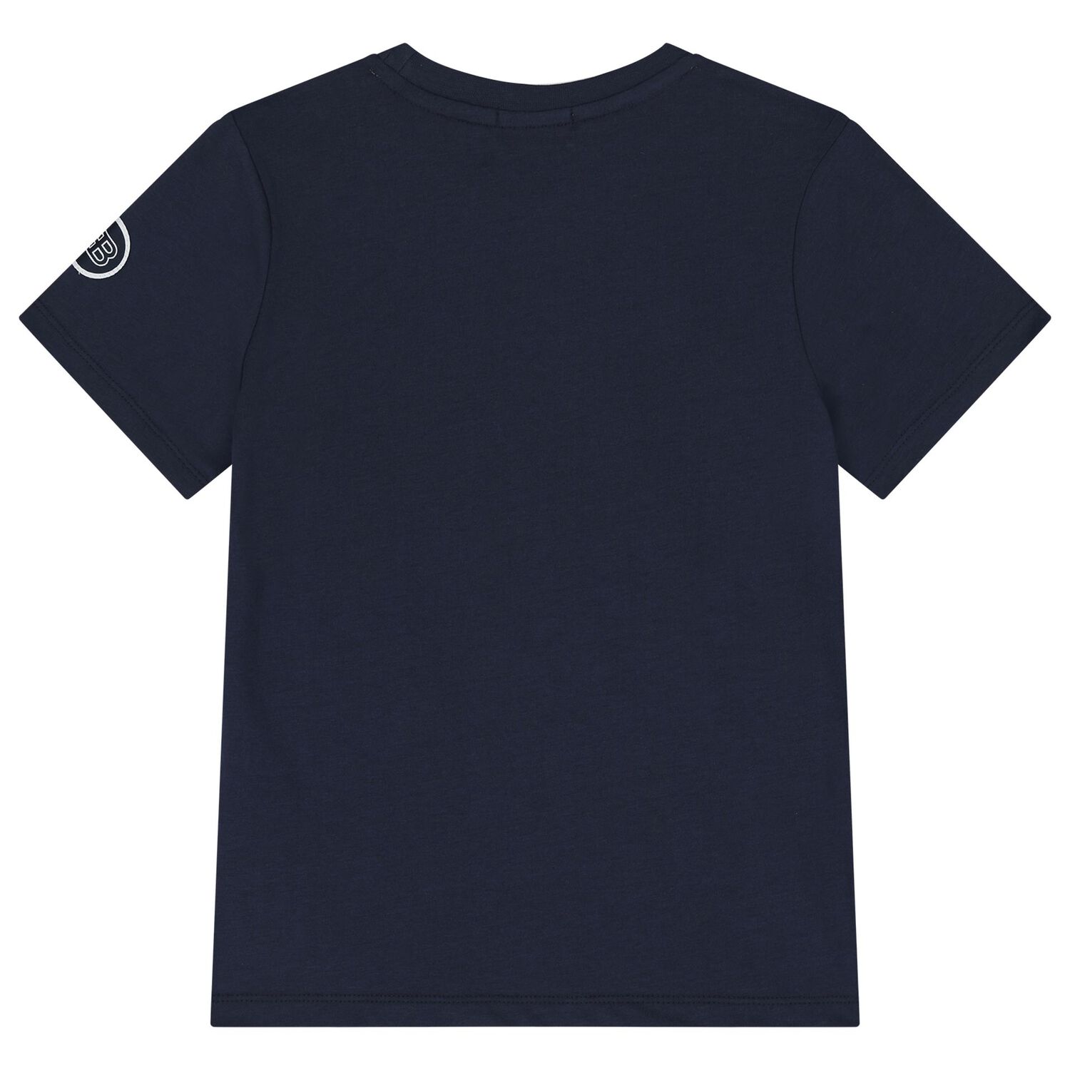 Boys Navy Blue Logo T-Shirt, 2, hi-res