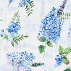 مايوه بنات بطبعة الزهور باللون الأبيض والأزرق, 1, hi-res