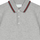 Boys Grey Polo Shirt, 1, hi-res