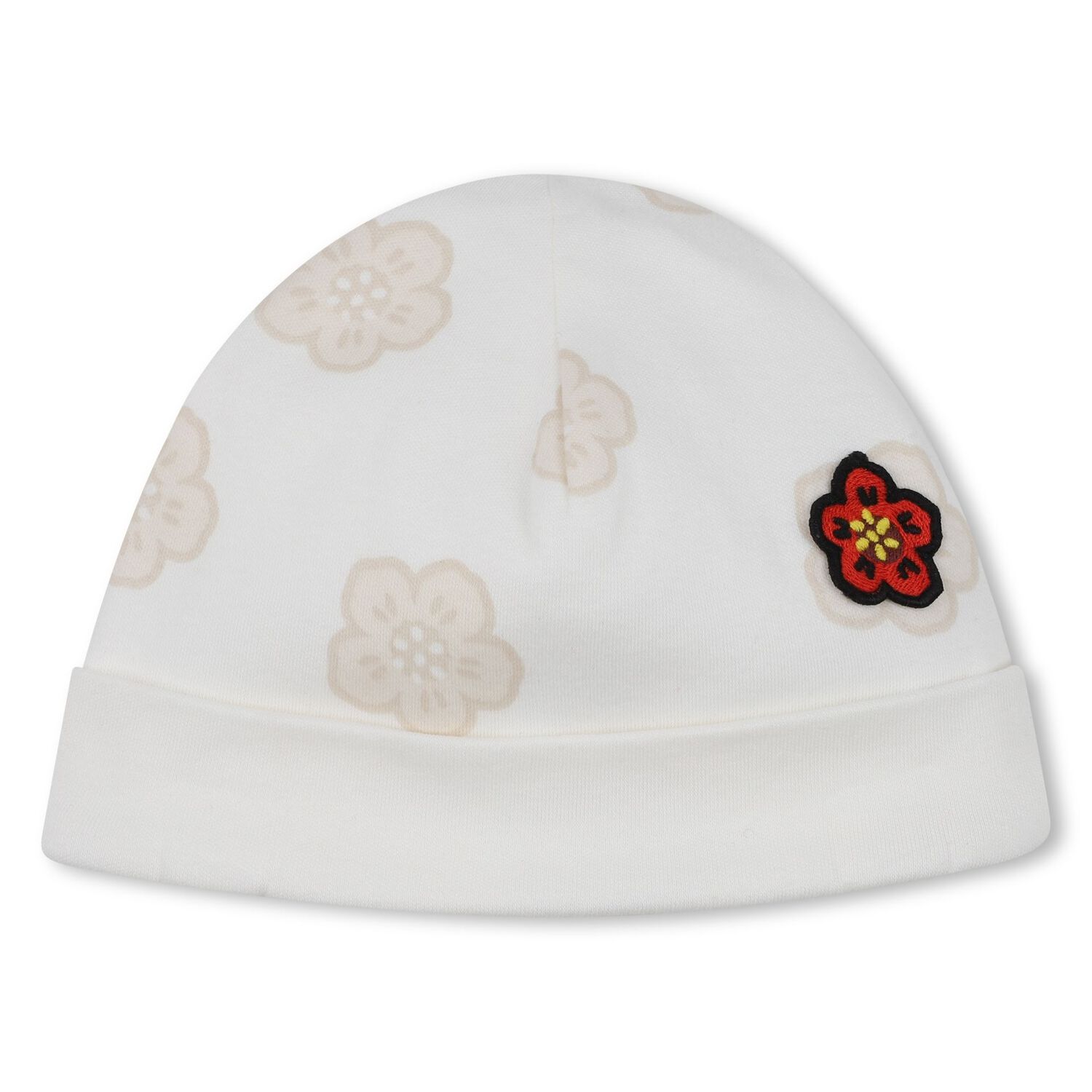 Ivory Bokeh Flower Babygrow Gift Set, 1, hi-res