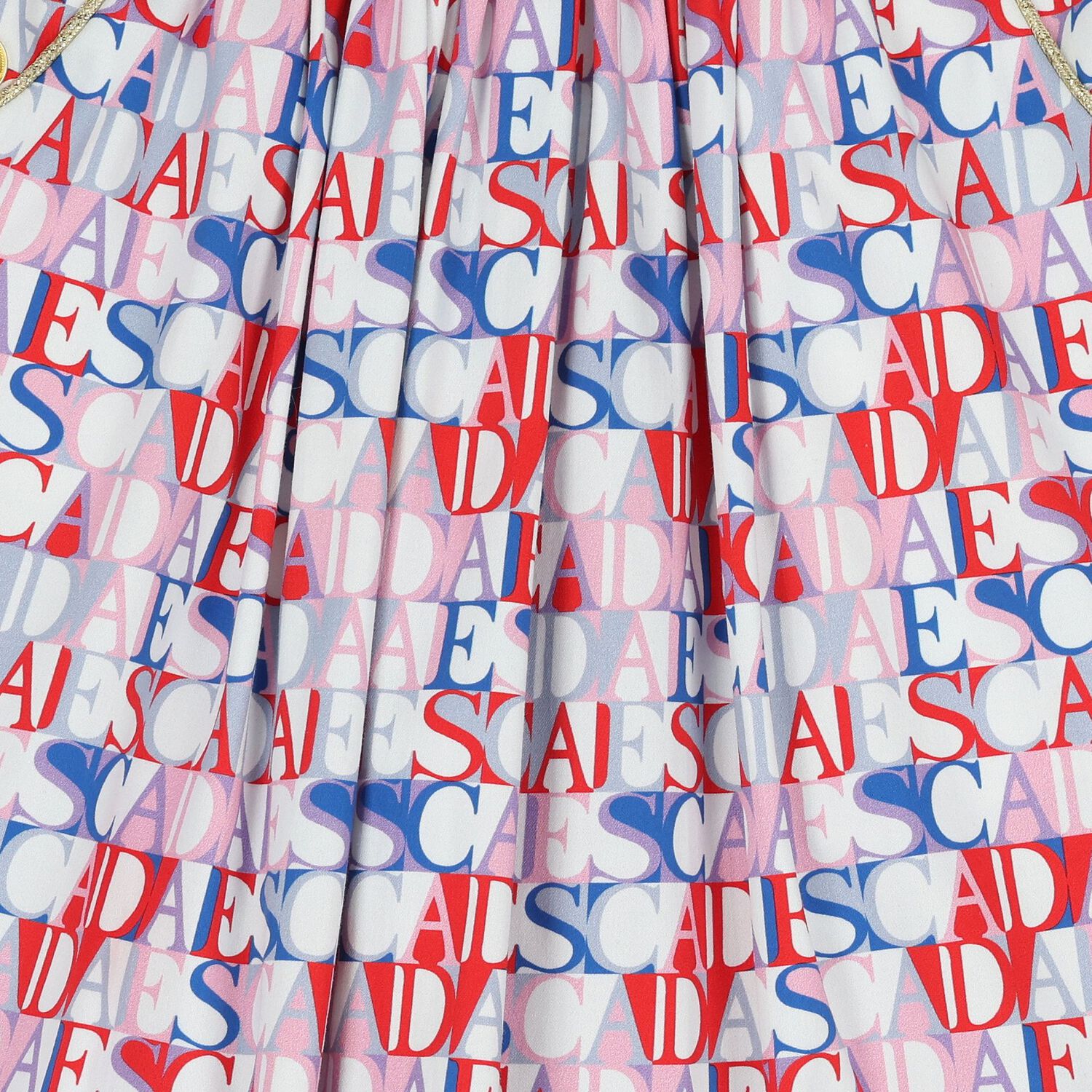 Girls Multi-Coloured Logo Skirt, 1, hi-res