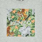Boys Grey Logo Jungle T-Shirt, 1, hi-res