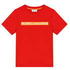 Boys Red Logo T-Shirt, 2, hi-res