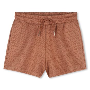 Girls Brown Logo Shorts