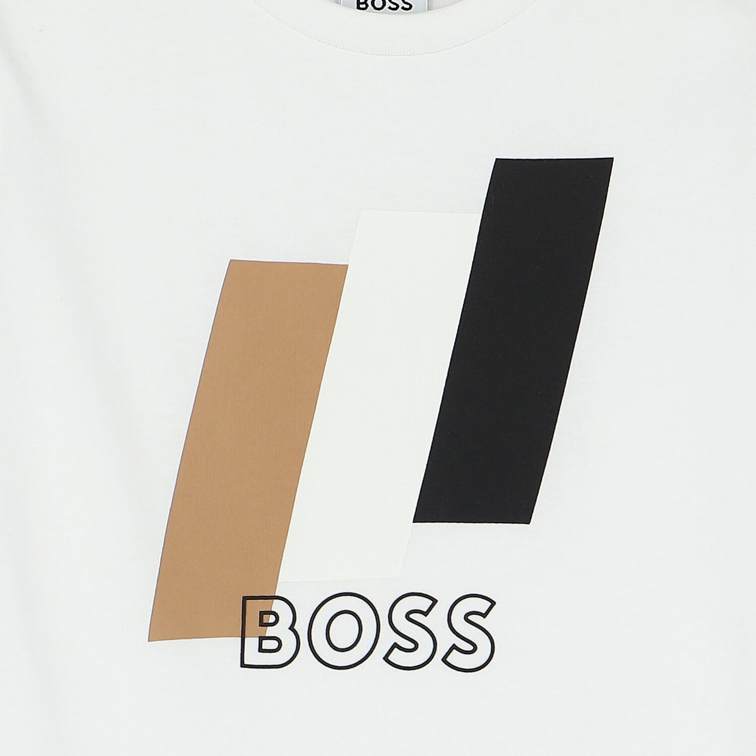 Boys White Logo T-Shirt, 1, hi-res image number null