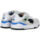 Boys White Slipstream Trash Talk AC PS Trainers, 1, hi-res